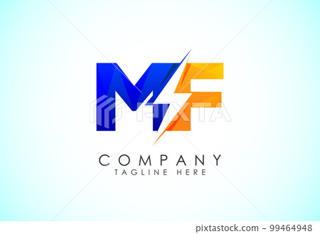 Letter MF logo with Luxury Gold template. Elegance logo vector template.  14747927 Vector Art at Vecteezy