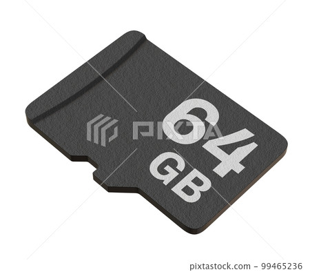 Memory card with 64 GB capacity, MicroSD flash storage disc Memory card with 64 GB capacity, MicroSD flash storage disc 99465236