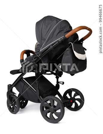 baby carriage isolated on a white background 99466675