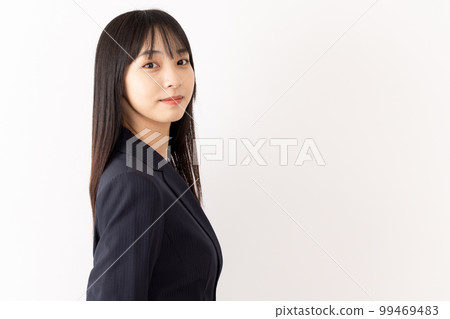 Business woman looking back 99469483