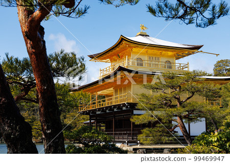 金閣寺雪景 金閣寺雪景 99469947