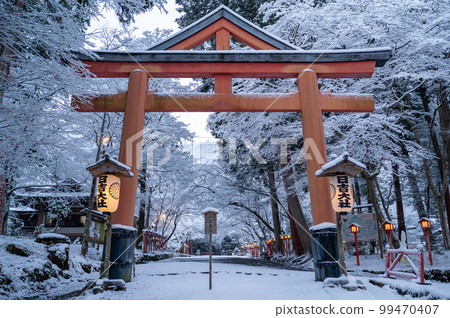 日吉大社雪景 99470407