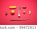 Vegetable face 99472813