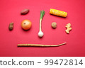Vegetable face 99472814