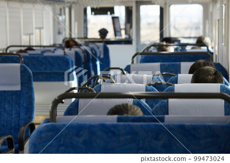 Scenery inside the JR train 99473024