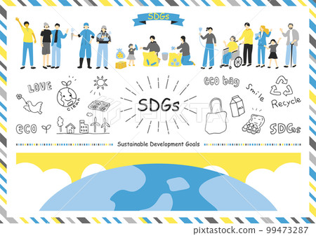 SDGs 可持續社會材料收集 SDGs 可持續社會材料收集 99473287