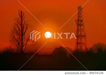 我鎮上的鑽石富士 99474136