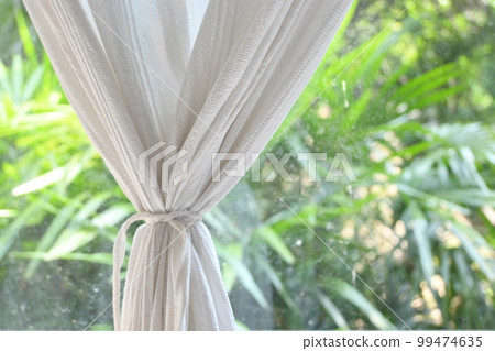 curtain in the room with natural background 99474635
