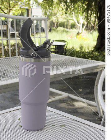 Steel vacuum thermos outdoor zero waste and no plastic Steel vacuum thermos outdoor zero waste and no plastic 99475176