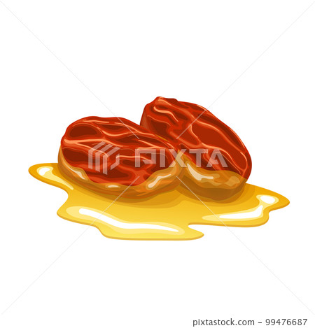 jojoba natural oil cartoon vector illustration 99476687