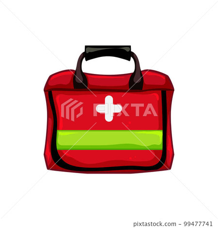 medical first aid kit cartoon vector illustration medical first aid kit cartoon vector illustration 99477741