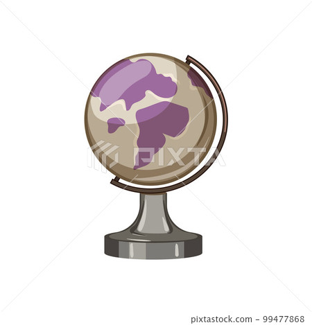 earth globe cartoon vector illustration 99477868