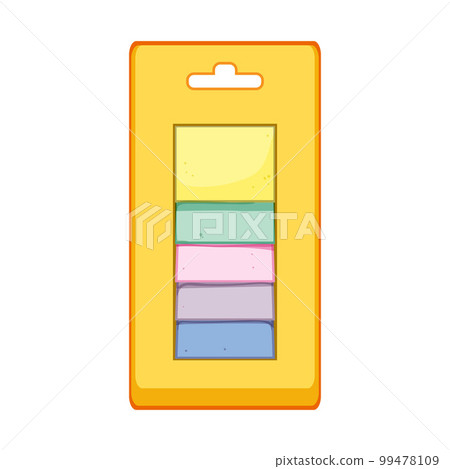 post note sticker cartoon vector illustration 99478109