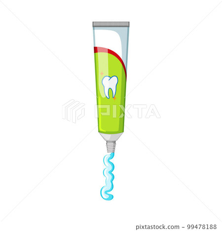 dental toothpaste cartoon vector illustration dental toothpaste cartoon vector illustration 99478188
