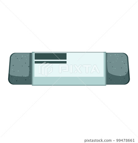 paper eraser cartoon vector illustration paper eraser cartoon vector illustration 99478661