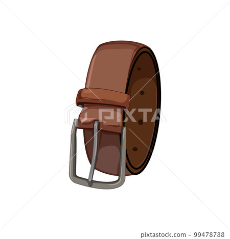 strap leather belt cartoon vector illustration strap leather belt cartoon vector illustration 99478788