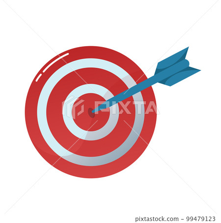 darts and darts board isolated vector illustration darts and darts board isolated vector illustration 99479123