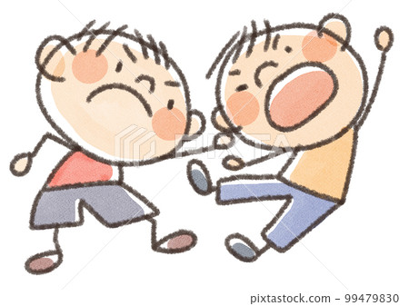 孩子的日常生活男孩吵架 孩子的日常生活男孩吵架 99479830