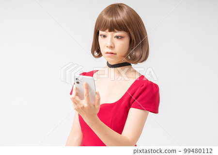 Smartphone / lady 99480112