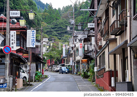 Mt. Minobu/Higashidani approach to Nisasa Street [Minobu Town, Yamanashi Prefecture] 99480485