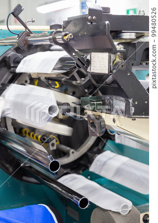 A machine for the production of tights. A machine for the production of tights. 99480526