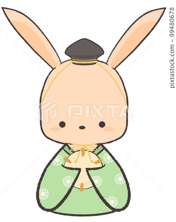 Goninbayashi illustration rabbit with lines Goninbayashi illustration rabbit with lines 99480678