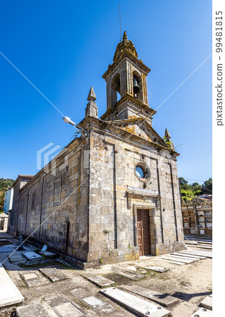 Parish church in Lira, Parroquia de Santa Maria de Lira, Northern Spain, Galicia Parish church in Lira, Parroquia de Santa Maria de Lira, Northern Spain, Galicia 99481815