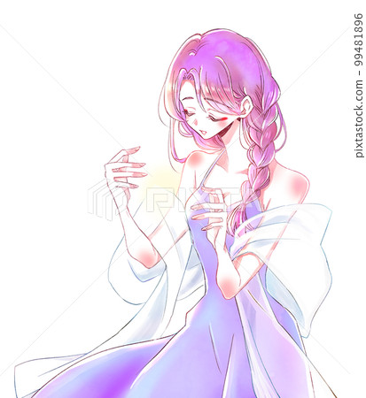 女性算命先生形象 女性算命先生形象 99481896