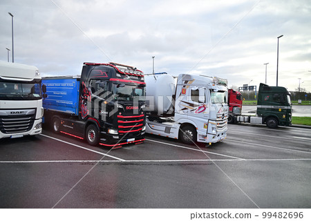 european decoration truck 99482696