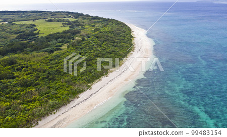 景色絕佳的黑島西之濱 99483154