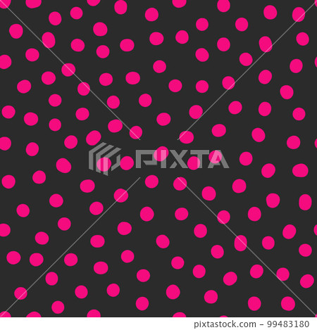 Seamless neon polka dots pattern. Abstract background Seamless neon polka dots pattern. Abstract background 99483180