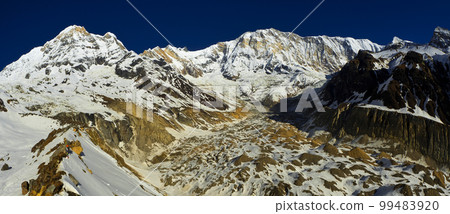Annapurna Range from Annapurna Base Camp, Annapurna Conservation Area, Himalaya, Nepal 99483920