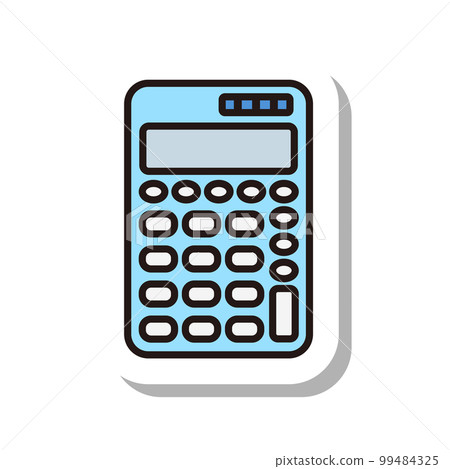 貼紙式商業圖標計算器 貼紙式商業圖標計算器 99484325