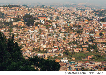 Antananarivo, capital and largest city in Madagascar. Antananarivo, capital and largest city in Madagascar. 99485644