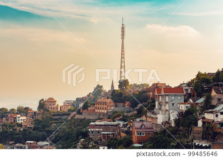 Antananarivo, capital and largest city in Madagascar. 99485646