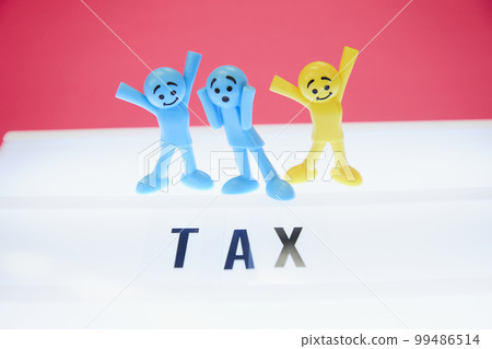 People who are troubled by taxes, people who are happy People who are troubled by taxes, people who are happy 99486514