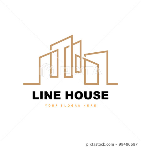 House Logo, Building Furniture Design, Construction Vector, Property Brand Icon, Real Estate, Housing House Logo, Building Furniture Design, Construction Vector, Property Brand Icon, Real Estate, Housing 99486687