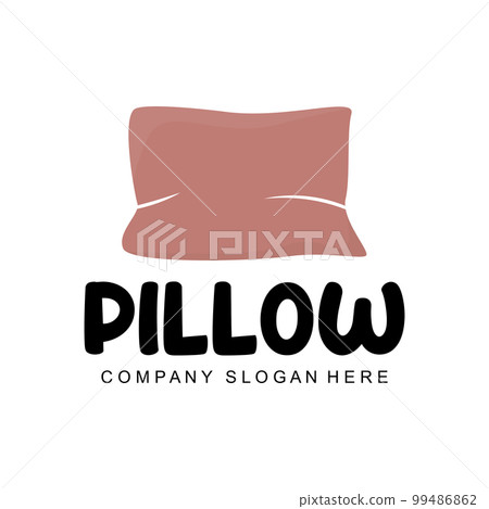 Pillow Logo, Bed Design, Dream And Sleeping Template Icon Vector Pillow Logo, Bed Design, Dream And Sleeping Template Icon Vector 99486862