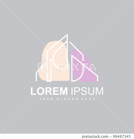 House Logo, Building Furniture Design, Construction Vector, Property Brand Icon, Real Estate, Housing House Logo, Building Furniture Design, Construction Vector, Property Brand Icon, Real Estate, Housing 99487345