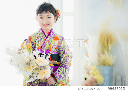 Kimono girl 99487915