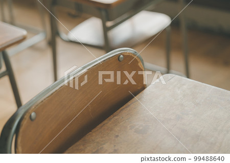 classroom, school, desk 99488640