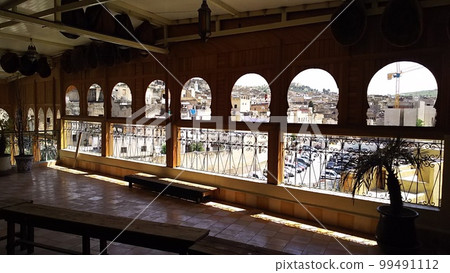 View from the tannery factory terrace [Fez, Morocco] 99491112