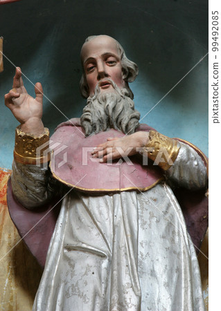Saint Jerome, statue on the Saint Jerome altar in church of Assumption in Sveta Marija na Muri, Croatia Saint Jerome, statue on the Saint Jerome altar in church of Assumption in Sveta Marija na Muri, Croatia 99492085