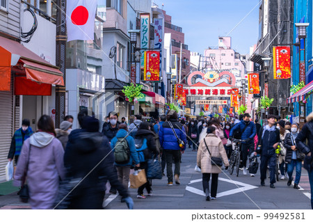 《Tokyo》Sugamo Jizo-dori Shopping Street/Grandma's Harajuku 《Tokyo》Sugamo Jizo-dori Shopping Street/Grandma's Harajuku 99492581