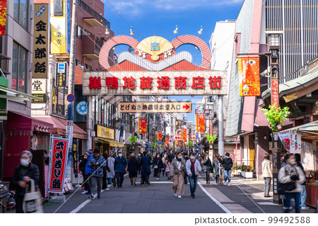 《Tokyo》Sugamo Jizo-dori Shopping Street/Grandma's Harajuku 《Tokyo》Sugamo Jizo-dori Shopping Street/Grandma's Harajuku 99492588