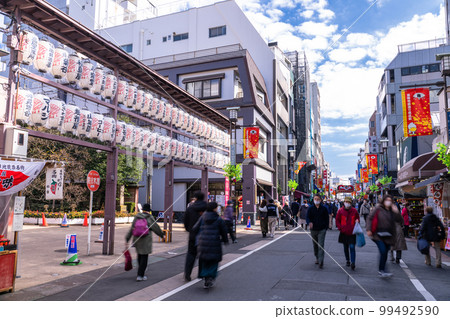 《Tokyo》Sugamo Jizo-dori Shopping Street/Grandma's Harajuku 99492590