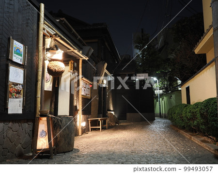 兵庫橫町的神樂坂夜景 兵庫橫町的神樂坂夜景 99493057