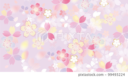 溫柔的櫻花背景圖 溫柔的櫻花背景圖 99493224