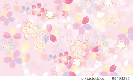 溫柔的櫻花背景圖 溫柔的櫻花背景圖 99493225