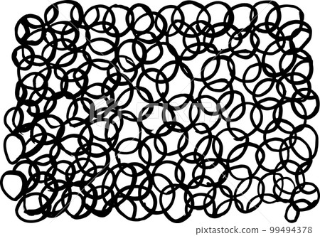 Grunge Ink Dry Brush Abstract Circles Texture Grunge Ink Dry Brush Abstract Circles Texture 99494378